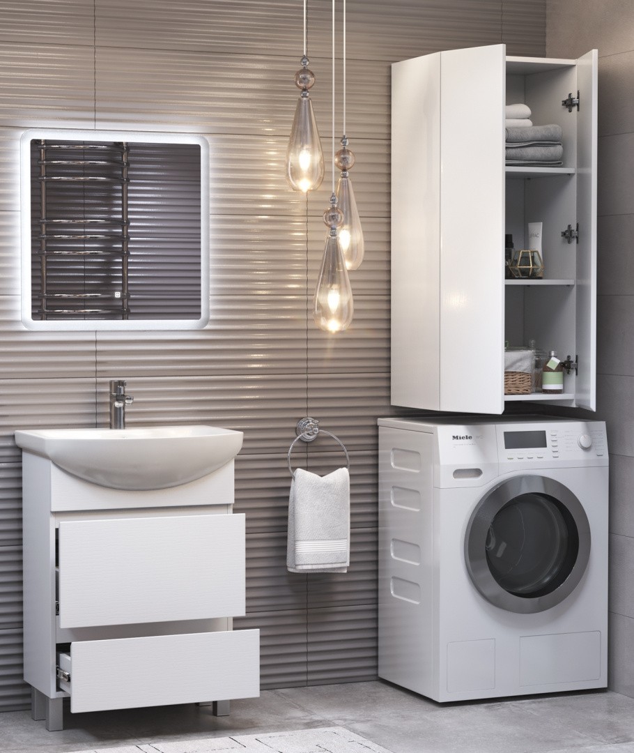 Приобрести vigo шкаф wing 50см, белый sh.win.50.2d белый