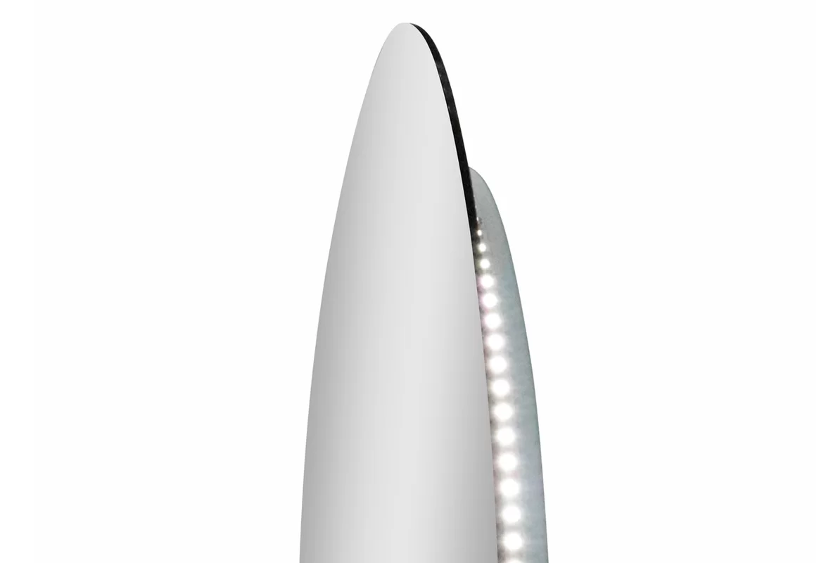 Приобрести continent зеркало с подсветкой voyage 70х100 см, белое