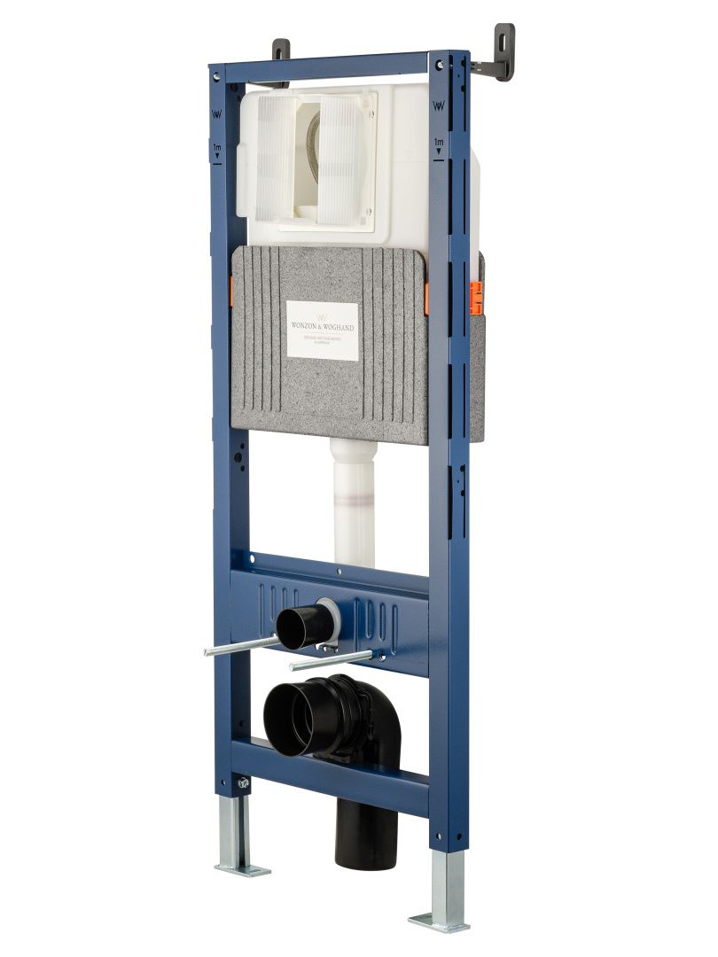 Приобрести инсталляция для унитазов wonzon & woghand с пневматической системой смыва (ww-ti743a-h)