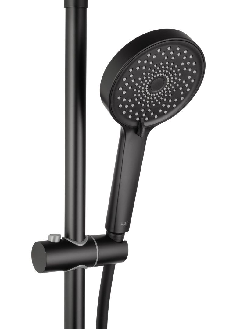 Приобрести душевая система wonzon & woghand tor, черный матовый (ww-88047073-mb)