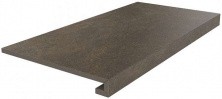 Ступень Kerama Marazzi Про Стоун коричневая клееная 33х60