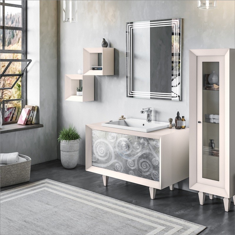 Приобрести azario зеркало спарта 800*680, белый, сенсорный включатель, фр-00001412