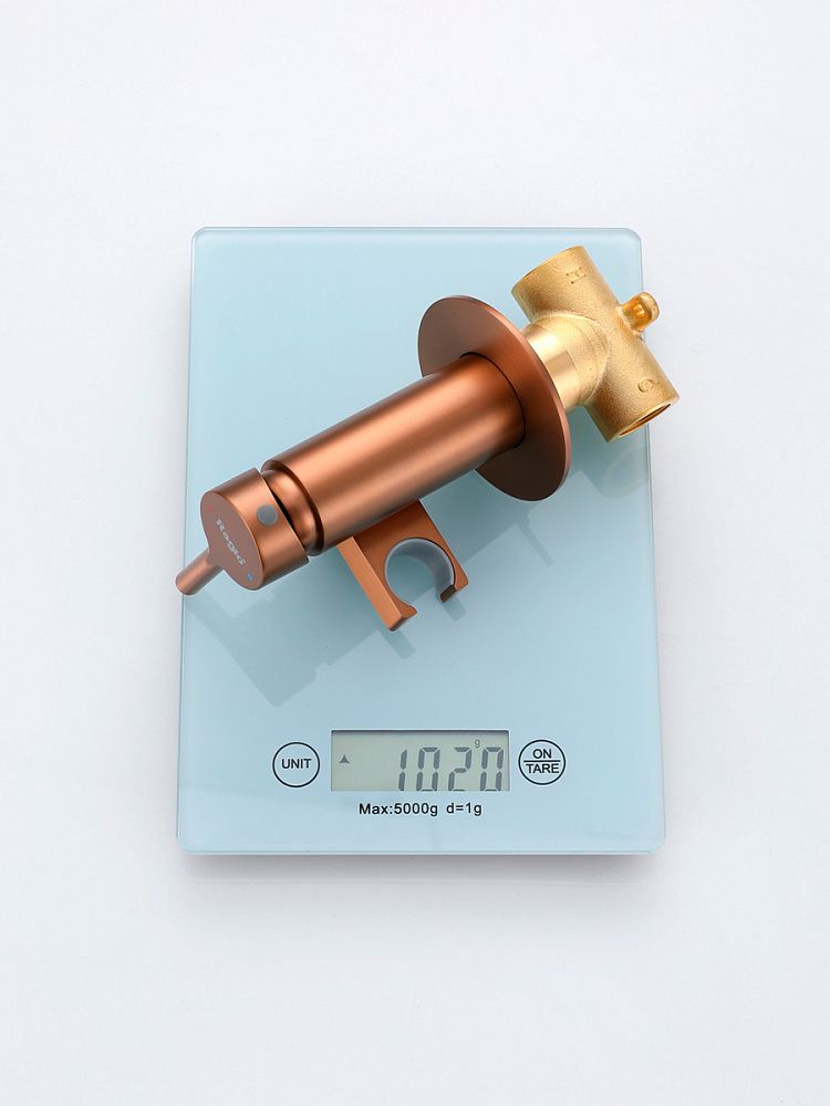 Приобрести raglo смеситель с гигиеническим душем, медь r20.54.33