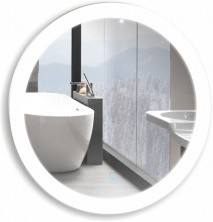 Зеркало AZARIO Перла 77х77 см c подсветкой и диммером, сенсор выключатель, подогрев ФР-00001045