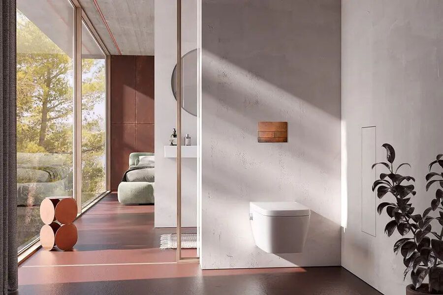 Приобрести tece кнопка смыва square ii для инсталляции, сатин 9240830