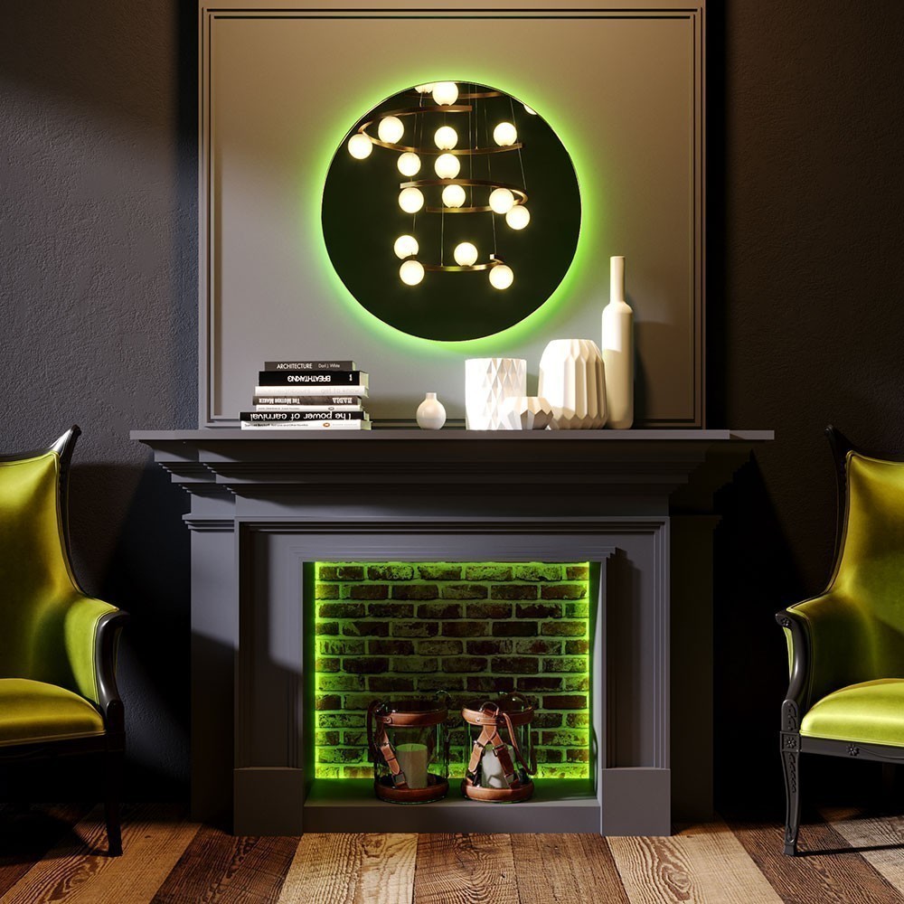 Приобрести azario зеркало savanna rgb d770 (smart-управление)