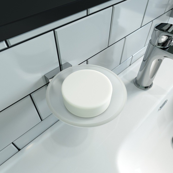 Приобрести iddis мыльница edifice 108мм, белый\хром edimbg0i42