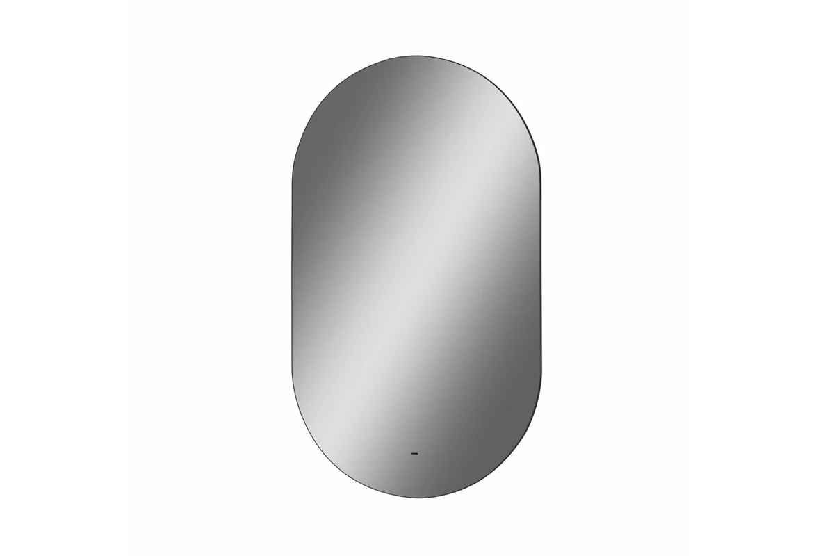 Приобрести continent зеркало с подсветкой fleur 65х110 см, белое