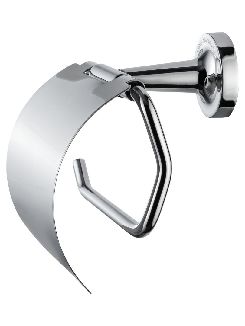 Приобрести держатель для туалетной бумаги с крышкой wonzon & woghand simple, хром (ww-6526)