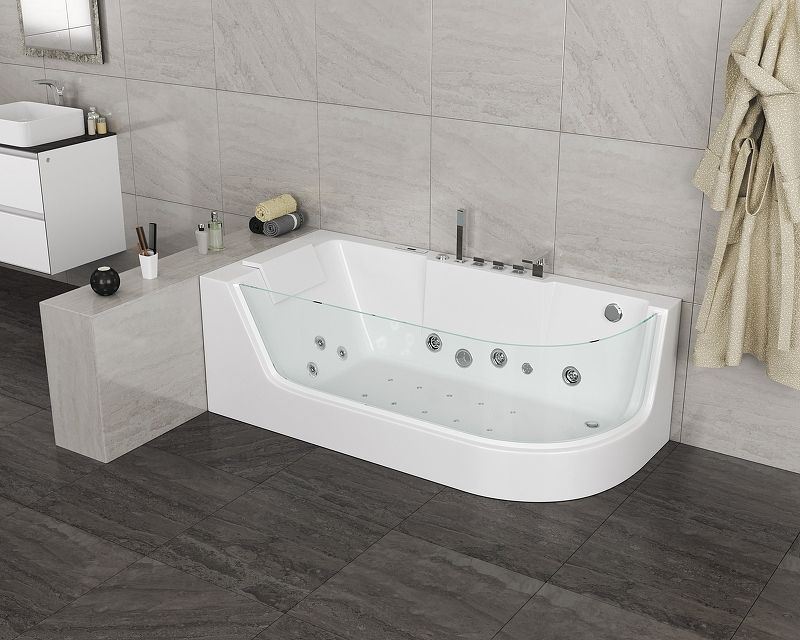 Приобрести grossman гидромассажная ванна 170х80 см, белая gr-17000-1l