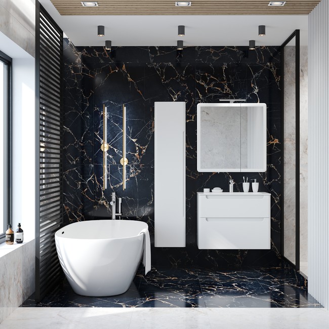 Приобрести briz тумба подвесная estel 100 см, белая, т18-100