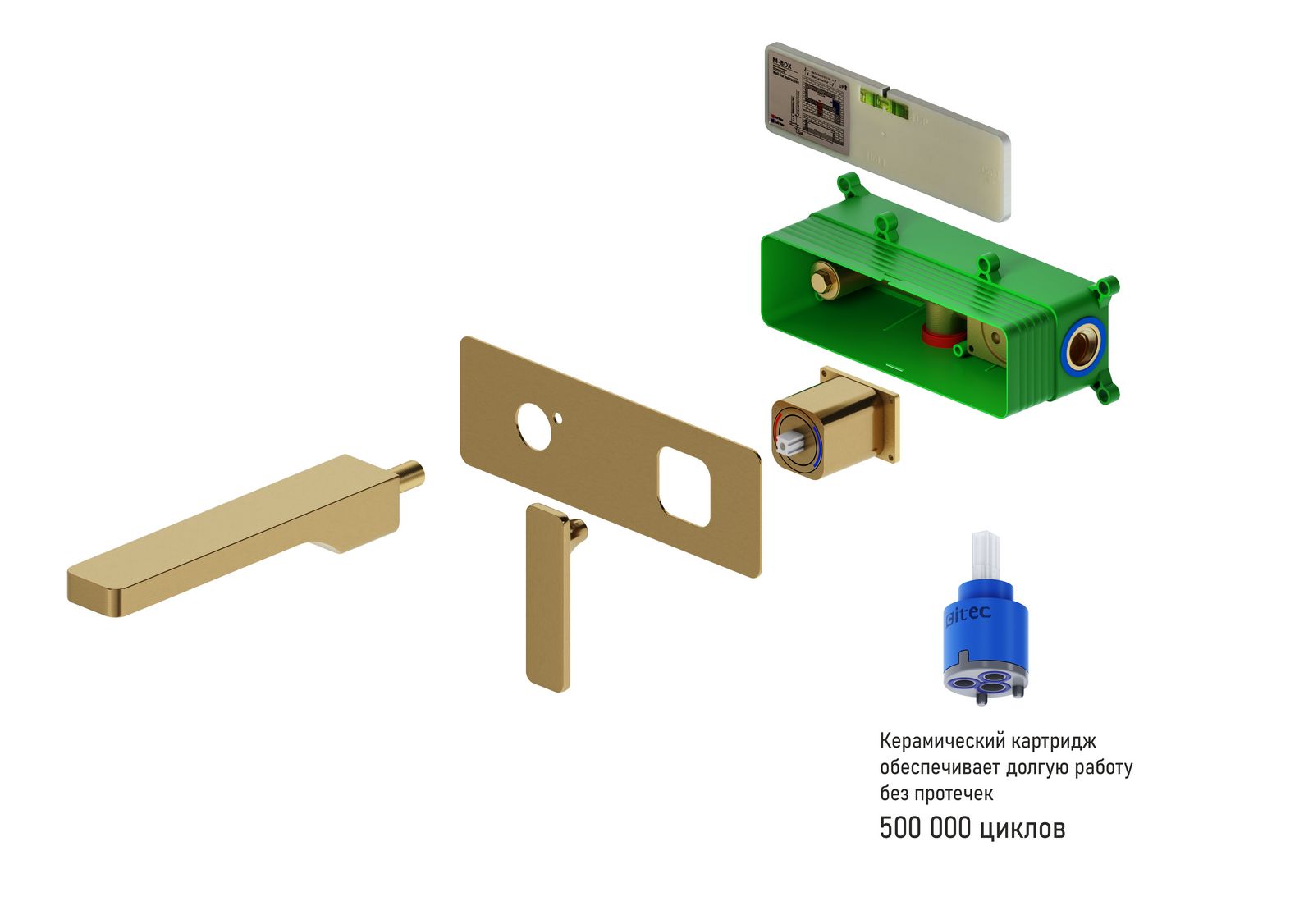 Приобрести смеситель для раковины встроенный timo torne 4371/02sm антик
