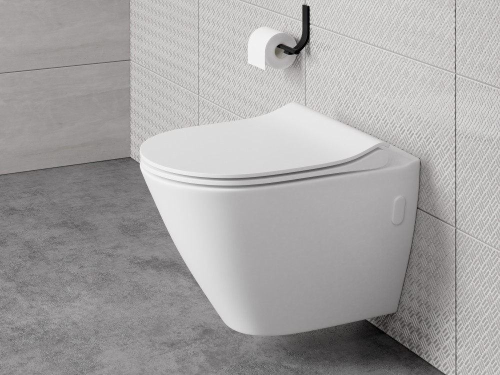 Приобрести подвесной унитаз cersanit ciity oval clean on dpl eo slim
