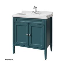 Caprigo Тумба с раковиной ALBION CONCEPT 80 см, бирюзовая34012UV 6