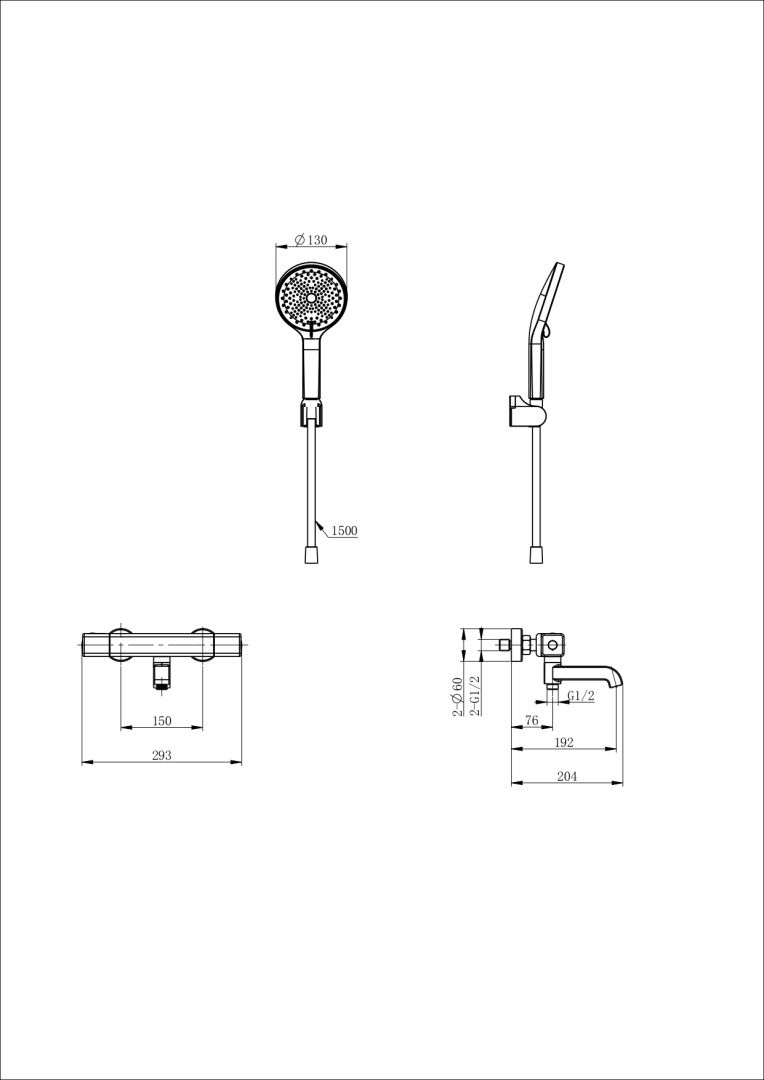 Приобрести смеситель для ванны с душем и термостатом wonzon & woghand stay 2, брашированное золото (ww-b2016-a1-bg)