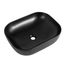 BelBagno Накладная раковина 50х40 см. черная матовая BB1302-H301