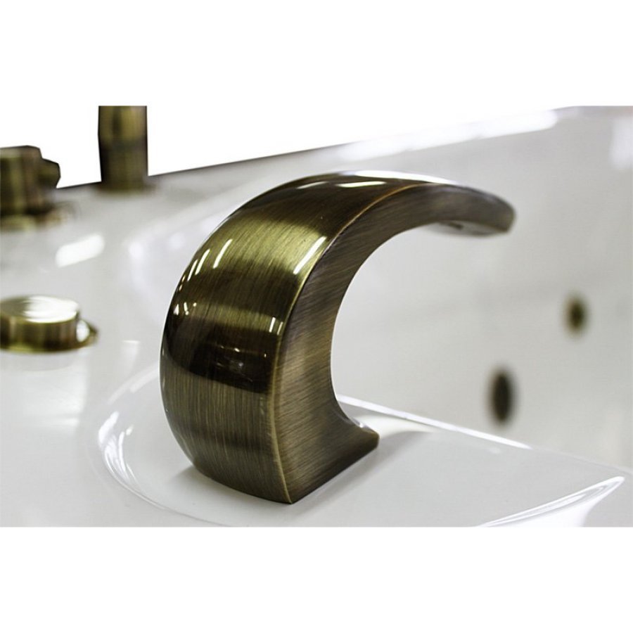 Приобрести радомир излив для ванны линкольн - большой, bronze