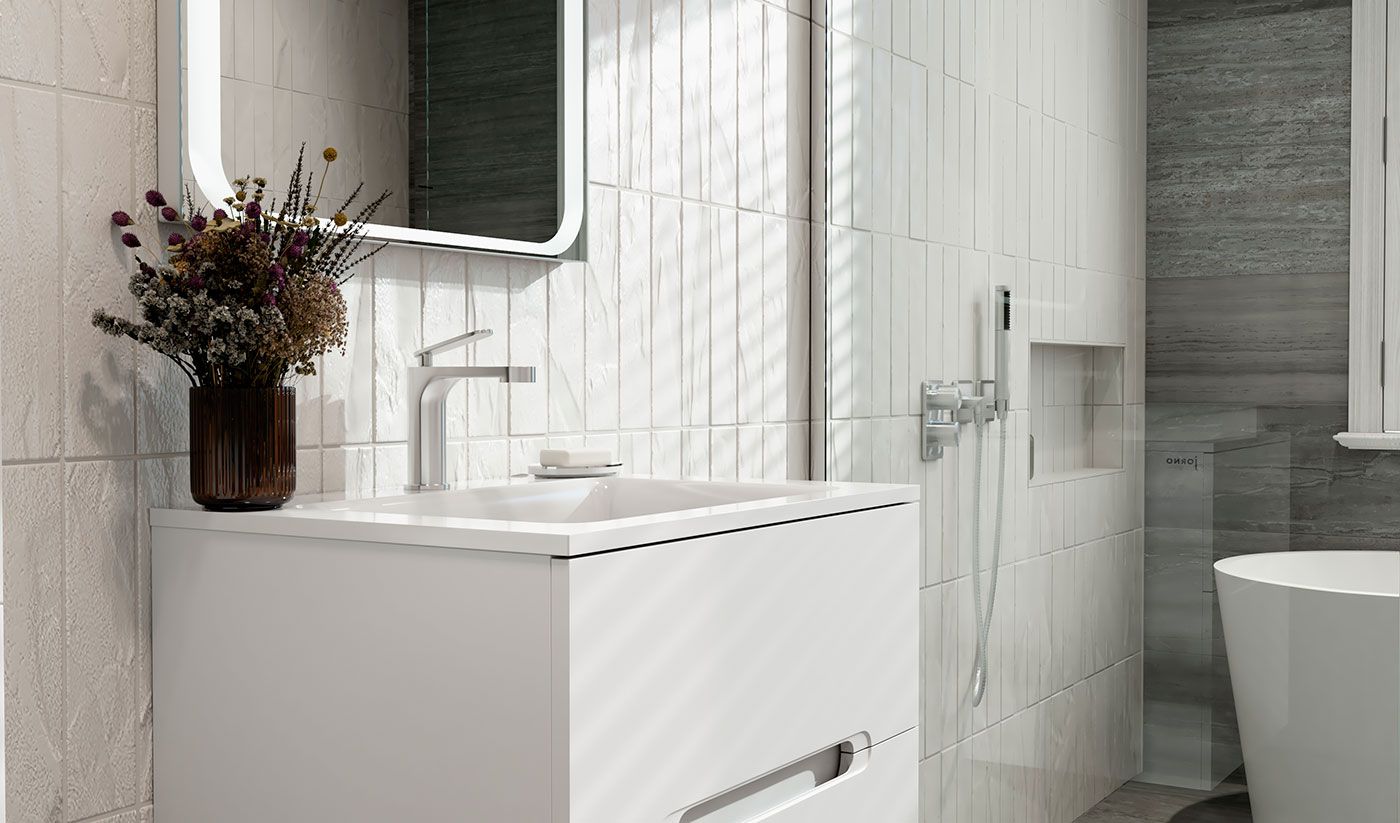 Приобрести jorno тумба подвесная modul 65 см, белая