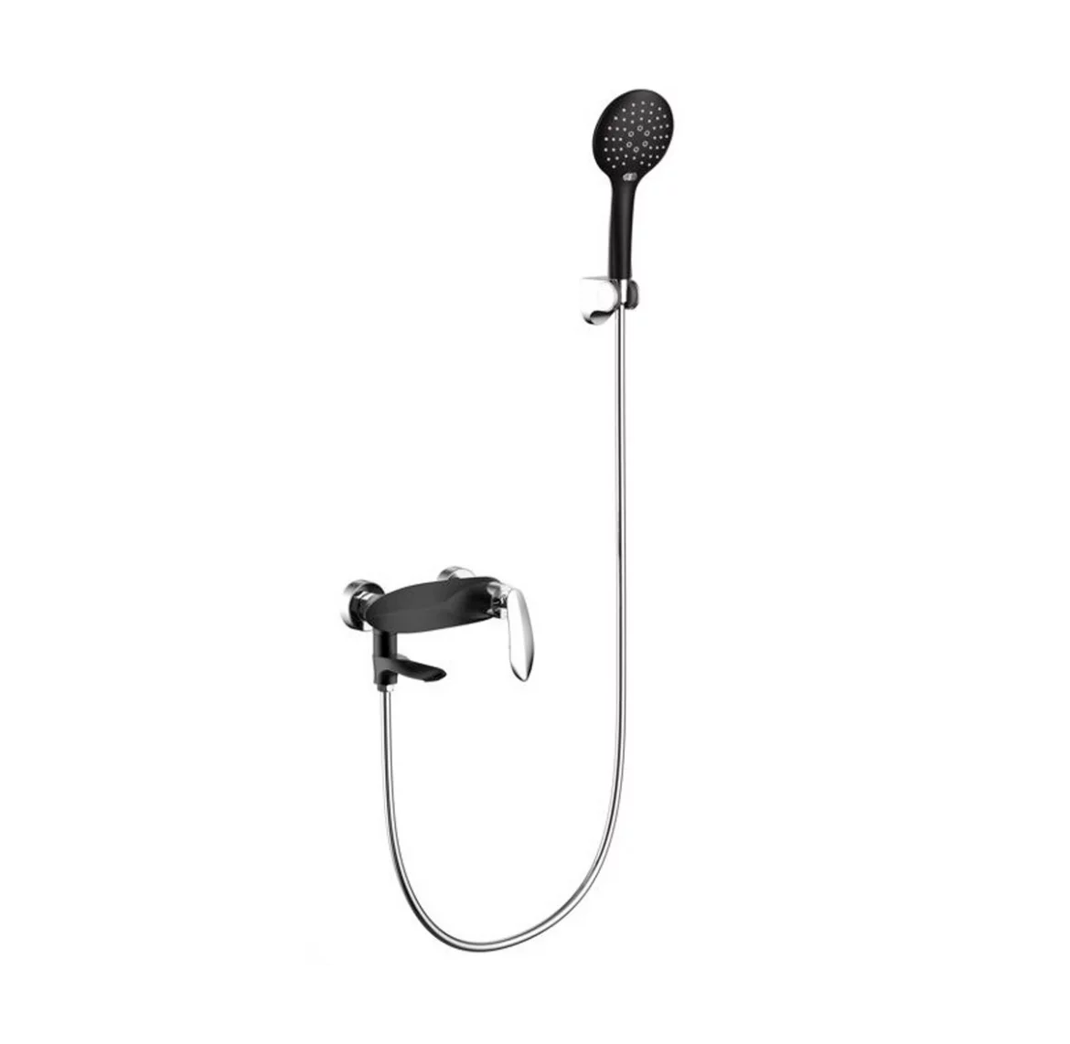 Приобрести grocenberg смеситель для ванны, черный\хром gb8001bc