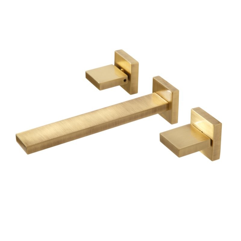 Приобрести cezares смеситель для раковины unika, скрытый монтаж, 3 отверстия, бронза unika-bli3-02