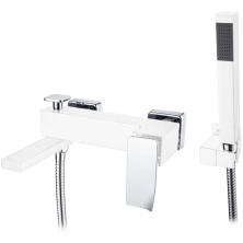 Boheme Смеситель для ванны Q, белый\золото 143-WG.2