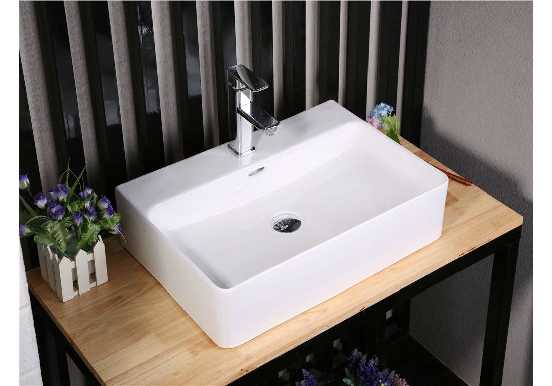 Приобрести раковина-чаша ceramalux 60 см d 1338