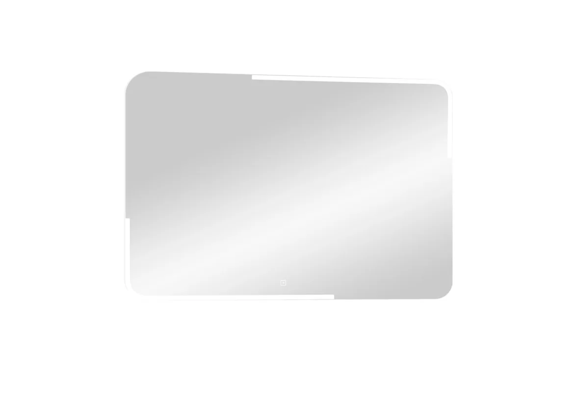 Приобрести continent зеркало с подсветкой raison 80х60 см, белое