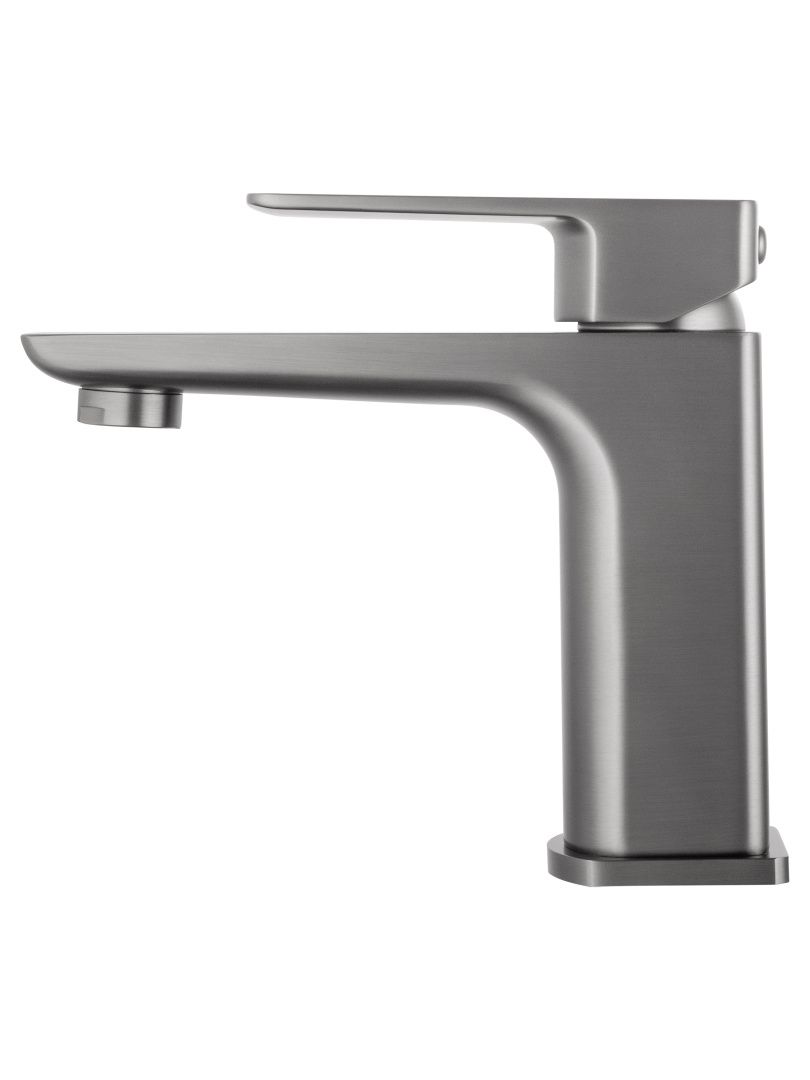 Приобрести смеситель для раковины wonzon & woghand edge, темный графит (ww-88139003-bgm)