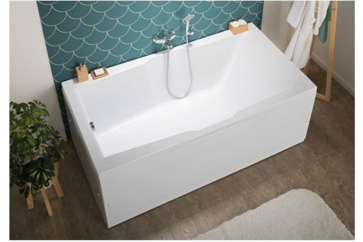 Приобрести aquanet фронтальная панель для ванны vega 190 см, белая