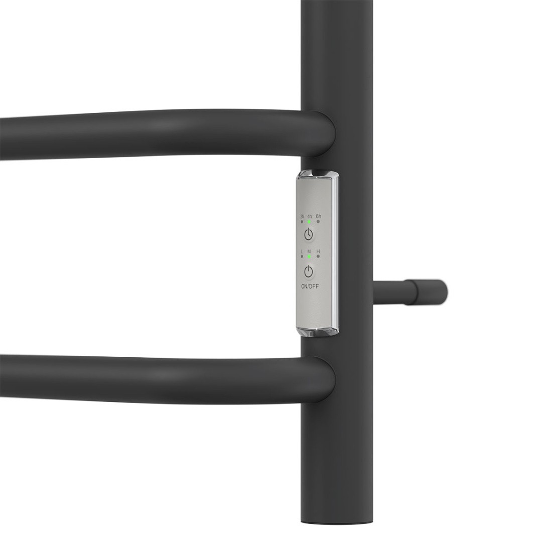 Приобрести полотенцесушитель электрический point 500х800 сатурн п8, черный pn90858b