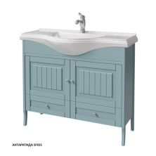 Caprigo Тумба с раковиной GENOVA 105 см, синяя