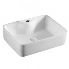 Azario Раковина накладная 49х38 см, белая AZ-4569A