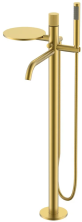 Boheme Смеситель для ванны Stick, напольный, матовое золото 129-MG.3