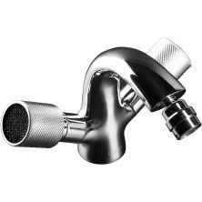 Boheme Смеситель для биде Royale Cristal, хром\черные кристаллы 276-Royal/CRST black