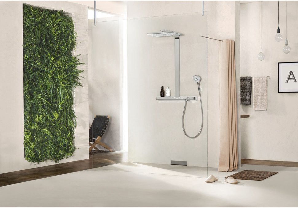 Приобрести душевая система с термостатом hansgrohe rainmaker select 460 3jet showerpipe 27106400