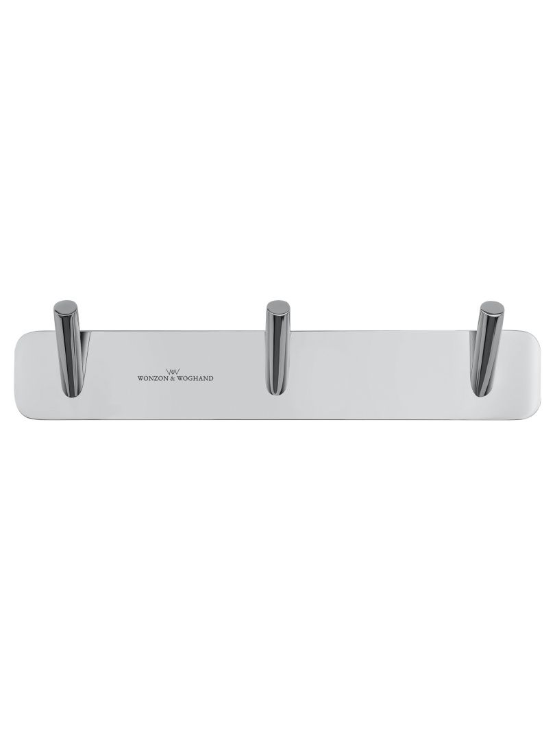 Приобрести вешалка с 3 крючками для ванной wonzon & woghand still, хром (ww-6635)