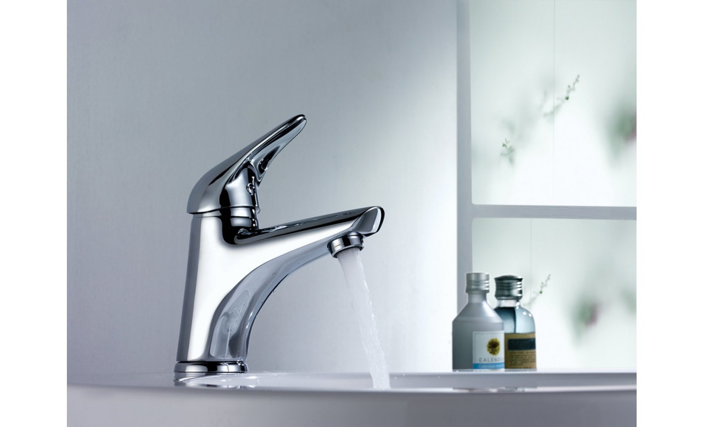 Приобрести lemark смеситель для раковины poseidon, хром lm4206c