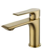 Смеситель для раковины WONZON & WOGHAND BRILLIANT, Брашированное золото (WW-88018079-BG)