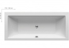 Акриловая ванна Ravak Formy 01 170х75 см C691000000