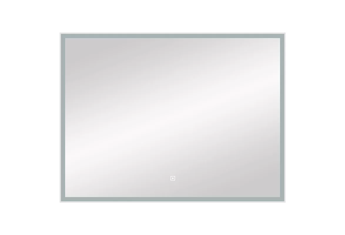 Приобрести continent зеркало с подсветкой sting white 80х60 см, белое