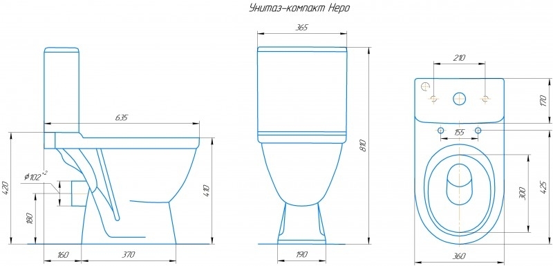 Приобрести rosa унитаз напольный неро люкс, белый, сиденье дюропласт, микролифт, 40451