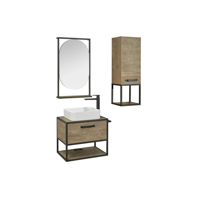 Приобрести акватон полка навесная лофт фабрик, дуб кантри