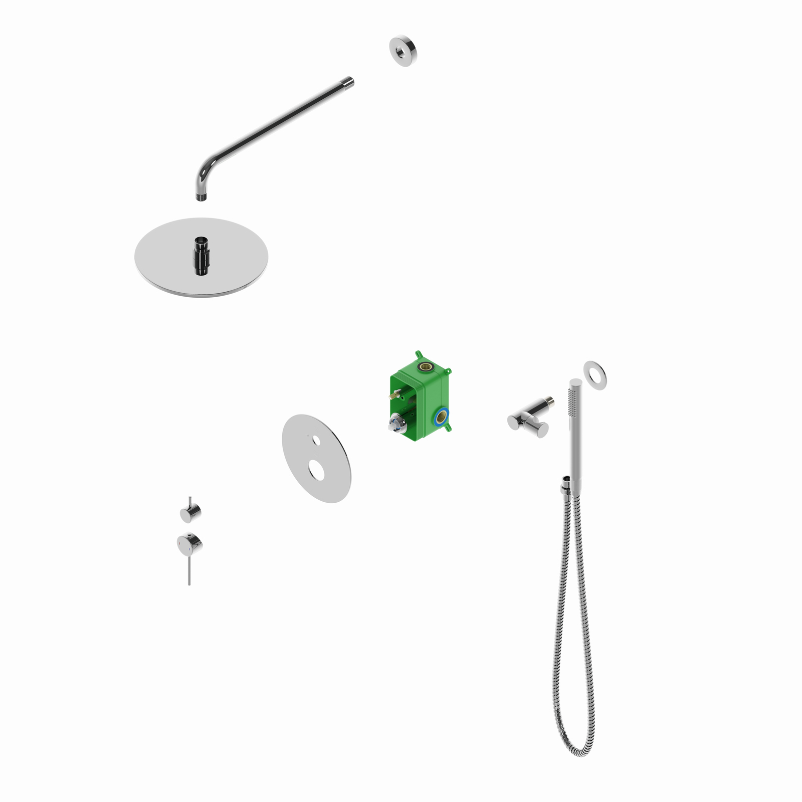 Приобрести душевая система встроенная timo saona sx-2369/00sm хром