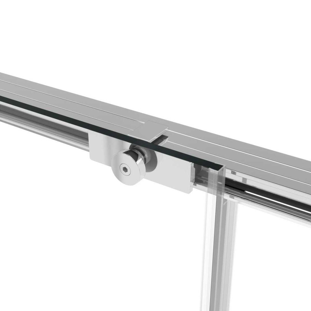 Приобрести vincea душевое ограждение slim soft 100х140 см, прозрачное, хром vsr-1ss1014cl