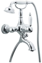 Boheme Смеситель для ванны Tradizionale, хром\белый 263