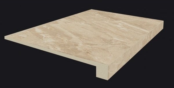 Приобрести ступень coliseumgres portofino беж 45см, фронтальная, шлифованная