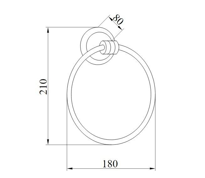 Приобрести boheme полотенцедержатель hermitage, бронза 10324