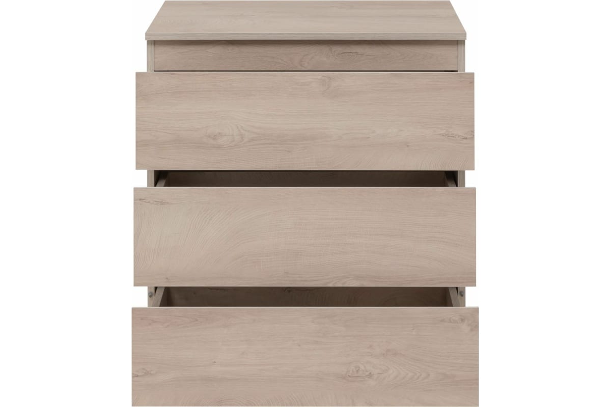 Приобрести aquanet комод сканди 70x40 см, дуб эдгрейн (3 ящика)
