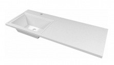 Раковина над стиральной машинкой Horké Zheneva L/R 1002*484