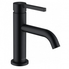 KLUDI NOVA FONTE Pura смес. для умывальника; 75 DN 15; PUSH-OPEN; чёрный мат